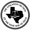 The Litigation Section of the State Bar of Texas Badge. Luke Radney Disability insurance claims, Social Security insurance claims Attorney, Dallas Fort Worth area