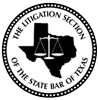 The Litigation Section of the State Bar of Texas Badge. Luke Radney Disability insurance claims, Social Security insurance claims Attorney, Dallas Fort Worth area